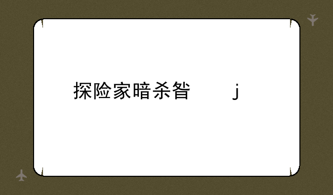 探险家暗杀星皮肤