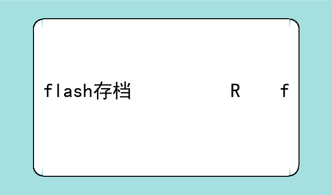flash存档修改器