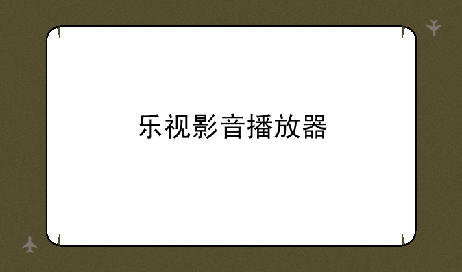 乐视影音播放器