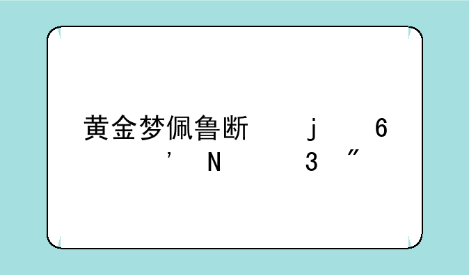 黄金梦佩鲁斯的荣誉哪里爆