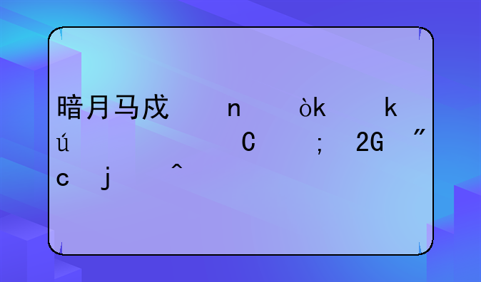 暗月马戏团：通往欢乐与挑战的旅程