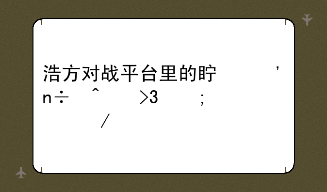 浩方对战平台里的真三国无双怎样下载