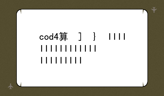cod4算号器