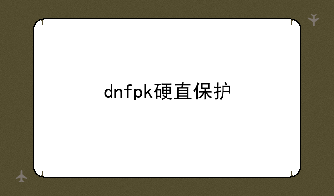 dnfpk硬直保护